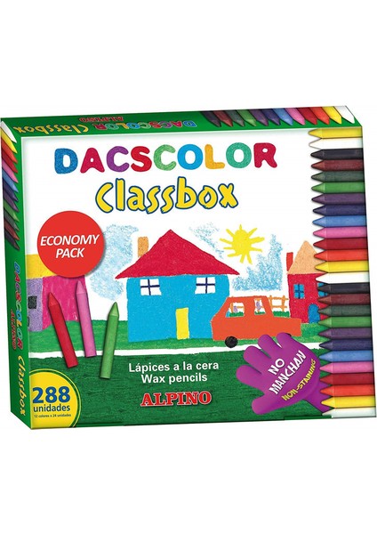 Dacscolor Mum Boya 288'li Sınıf Seti