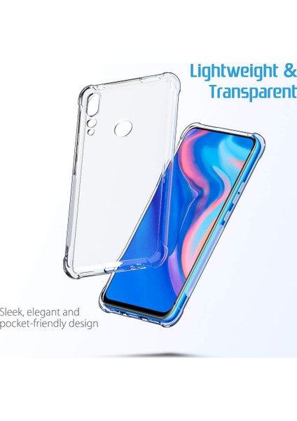 Shock Absorbing Kılıf Huawei Y9 Prime 2019 Şeffaf