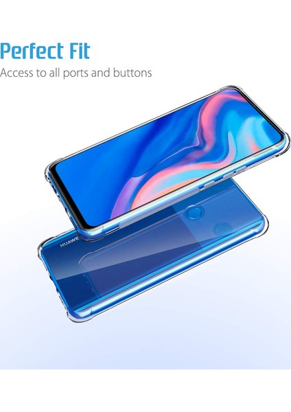 Shock Absorbing Kılıf Huawei Y9 Prime 2019 Şeffaf