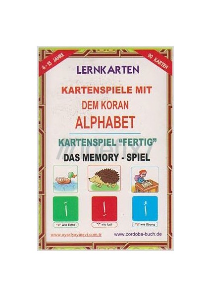 Lernkarten- Kartenspiele Mit Dem Koran Alphabet-Mürşide Uysal