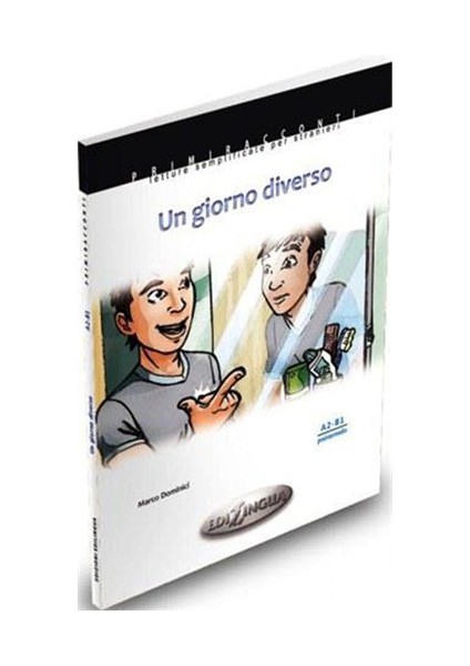 Un giorno diverso (A2-B1) İtalyanca Okuma Kitabı Orta Seviye