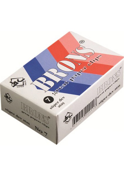 Br-125 Ataş No.7 (250 Adet) 10'lu Ekonomik Paket