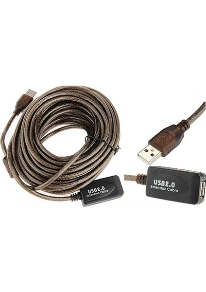 4637 Aktif USB Uzatıcı Uzatma Kablosu 10 Metre