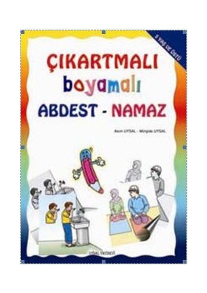 Çıkartmalı Ve Boyamalı Abdest Namaz-Mürşide Uysal