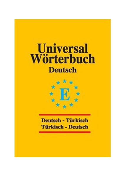 Universal Sözlük Almanca Türkçe - Türkçe Almanca