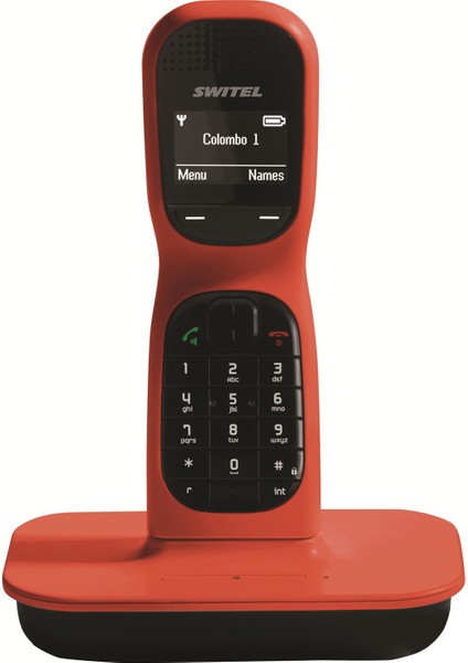 DF 1001 Colombo One Kırmızı Dect Telefon