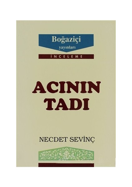 Acının Tadı-Necdet Sevinç