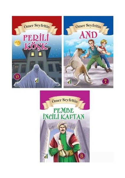 Ömer Seyfettin Dizisi (3 Kitap)-Ömer Seyfettin