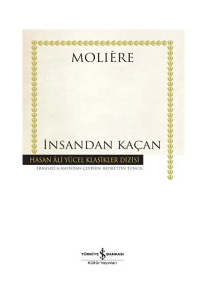 İnsandan Kaçan (Karton Kapak)-Moliere