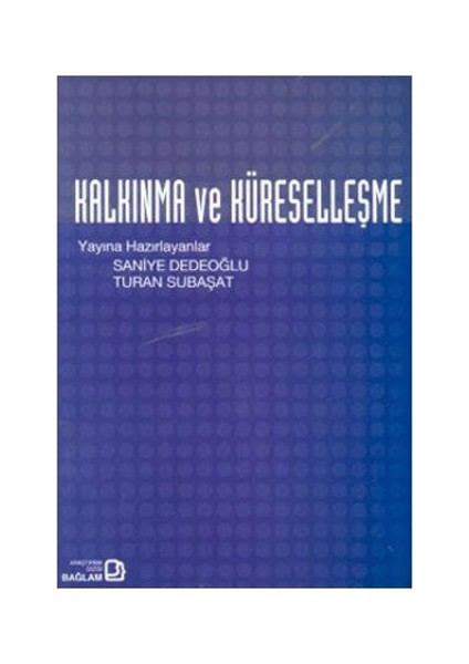 Kalkınma Ve Küreselleşme-Saniye Dedeoğlu