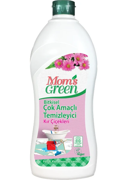 Mom's Green Bitkisel Çok Amaçlı Temizleyici - Kır Çiçekleri