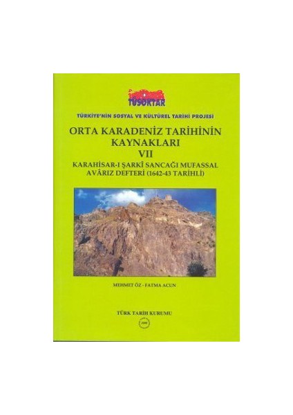 Orta Karadeniz Tarihinin Kaynakları - 7-Mehmet Öz