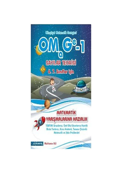 Altın Nokta Yayınevi 6. 7. Sınıf Omage - 1 Sayılar Teorisi Olimpiyat Kanguru Matematik