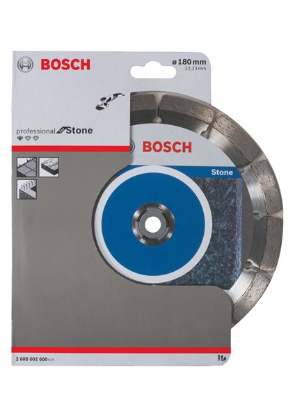 - Standard Seri Taş İçin Elmas Kesme Diski - 180 X 22,23 X 2 X 10 Mm