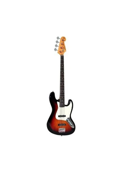 SJB62+/3TS Bas Gitar (3-Tone Sunburst)