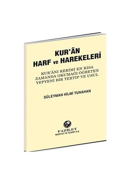 Kur'an Harf Ve Harekeleri (Küçük) - Süleyman Hilmi Tunahan