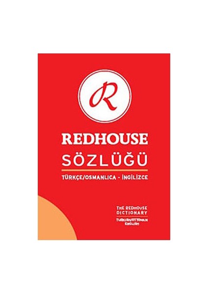 Redhouse Yayınları Türkçe-Osmanlıca-İngilizce Redhouse Yayınları Sözlüğü - Sofi Huri