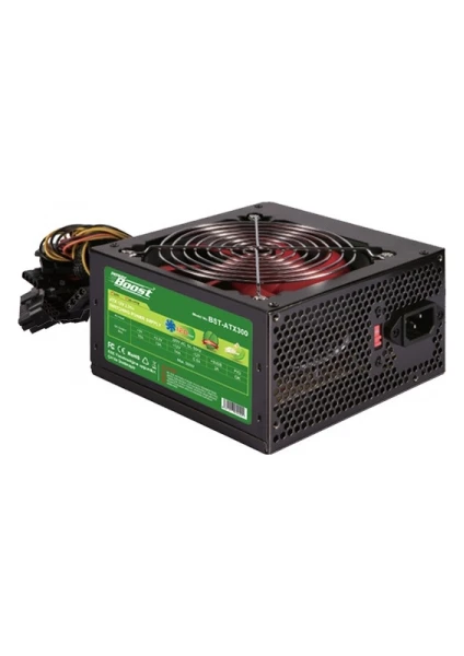 BST-ATX300R 300w 12cm Kırmızı Fanlı ATX Power Supply