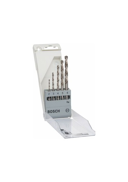 - 5 Parçalı Altıgen Şaftlı Hss-G Metal Matkap Ucu Seti, Dın 338 - 2: 3: 4: 5: 6 Mm