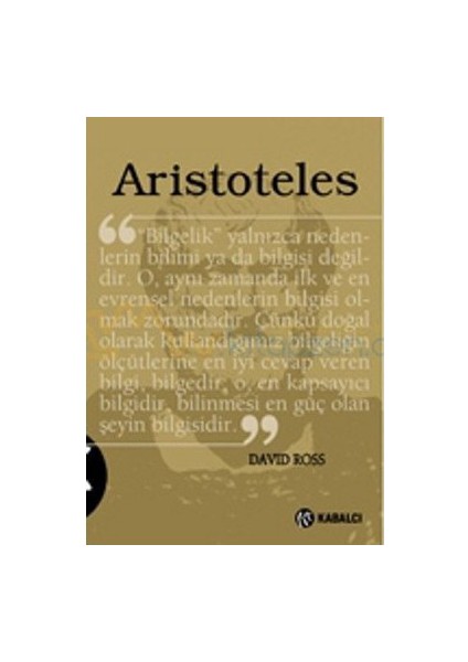 Aristotales-David Ross
