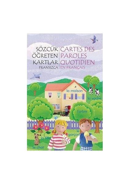 Sözcük Öğreten Kartlar - Fransızca-Ebru Ersin