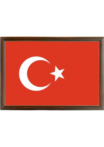 20x30 cm Ahşap Bayrak