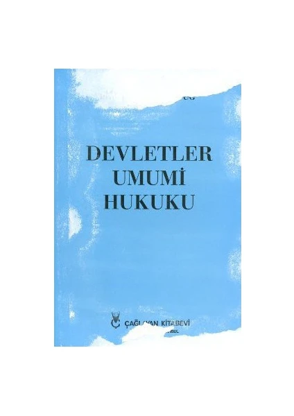 Devletler Umumi Hukuku-Yılmaz Altuğ