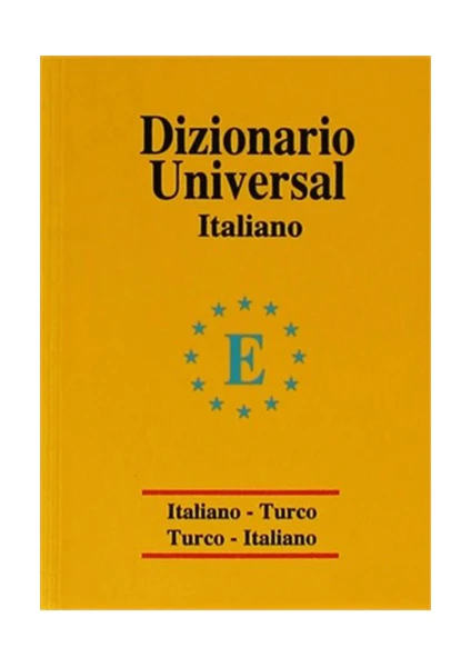 Engin Yayınevi Dizionario Universal Italiano - Turco / Turco - Italiano