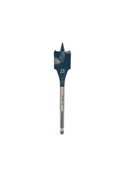 - Self Cut Speed Serisi Ahşap İçin Yaprak Matkap Ucu, Altıgen Şaftlı - 28 X 152 Mm