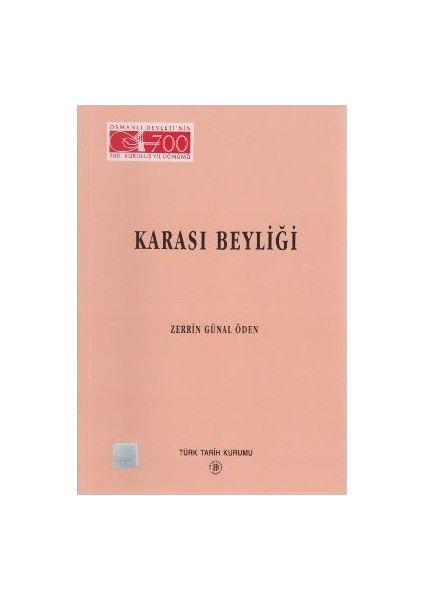 Karası Beyliği-Zerrin Günal Öden