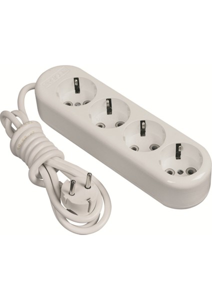 Grup Priz Cesme 4'Lu 3 Mt Kablolu