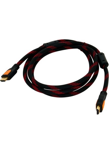 FA-HD43 HDMI to HDMI Altın Uçlu 3D Örgülü Kablo (10m)