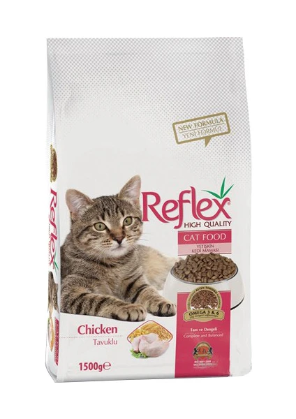 Tavuklu Yetişkin Kedi Maması 1,5kg