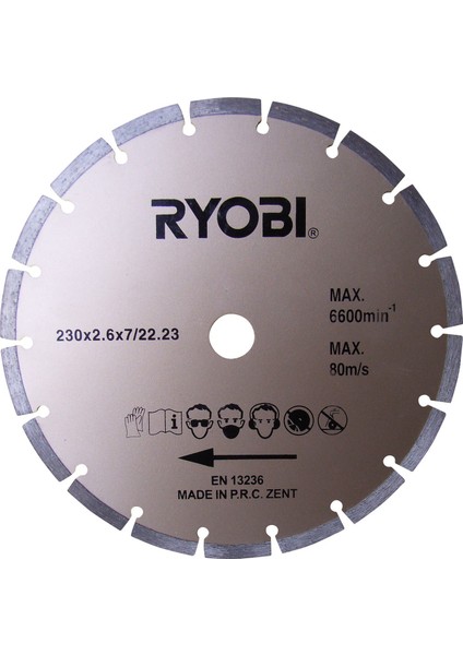 AGDD230A1 Elmas Testere 1 X 230 mm