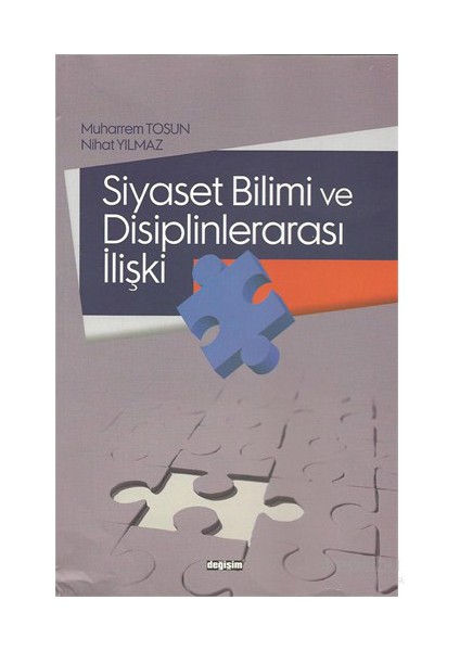 Siyaset Bilimi Ve Disiplinlerarası İlişki-Nihat Yılmaz