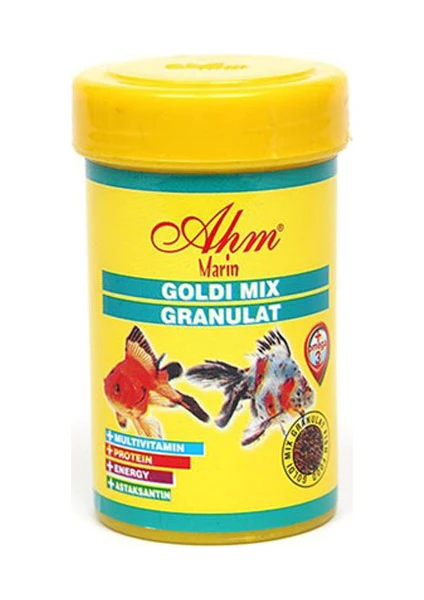 Goldi Mix Gran.100 Ml Balık Yemi