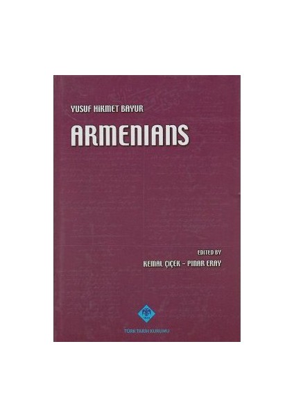 Armenians-Yusuf Hikmet Bayur