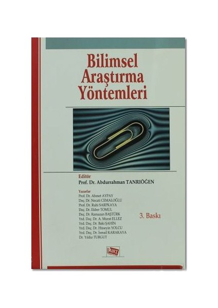 Bilimsel Araştırma Yöntemleri