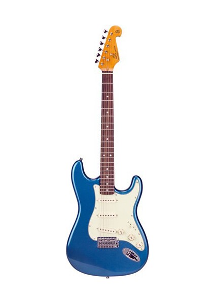 Stratocaster Elektro Gitar (Lake Pacific Blue)