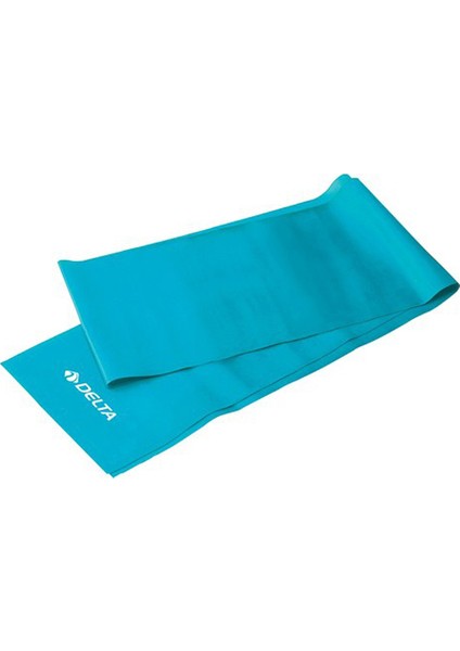 Pilates Bandı Orta Sert 120 x 15 cm Egzersiz Direnç Lastiği (Uç Kısmı Açık)