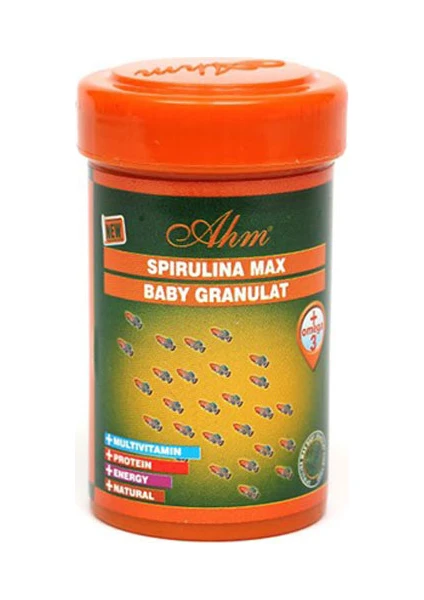 Spirulina Max Baby Gran. 100 Ml Balık Yemi