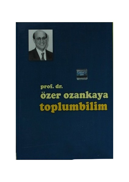 Toplumbilim-Özer Ozankaya