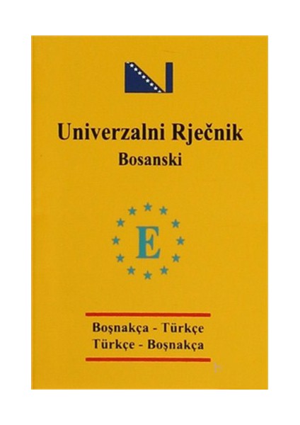 Engin Yayınevi Boşnakça Cep Üniversal Sözlük - Univerzalni Rjecnik Bosanski-Taner Şen