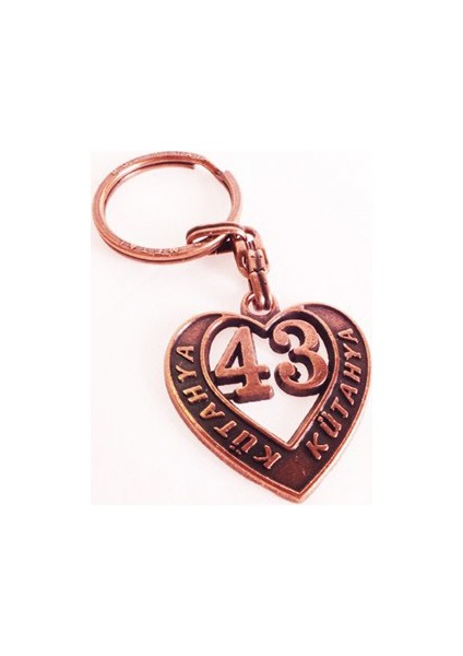 43 KÜTAHYA Anahtarlık