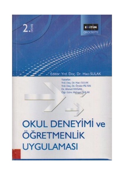 Okul Deneyimi Ve Öğretmenlik Uygulaması-Ahmet Doğan