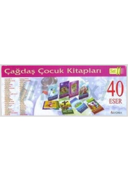 Çağdaş Çocuk Kitapları Dizisi 2 (40 Kitap Kutulu)