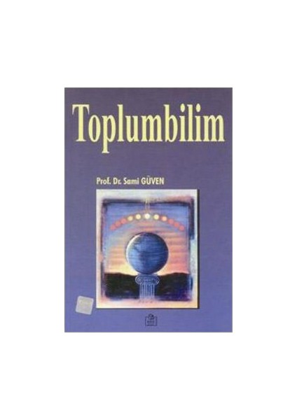 Toplumbilim-Sami Güven