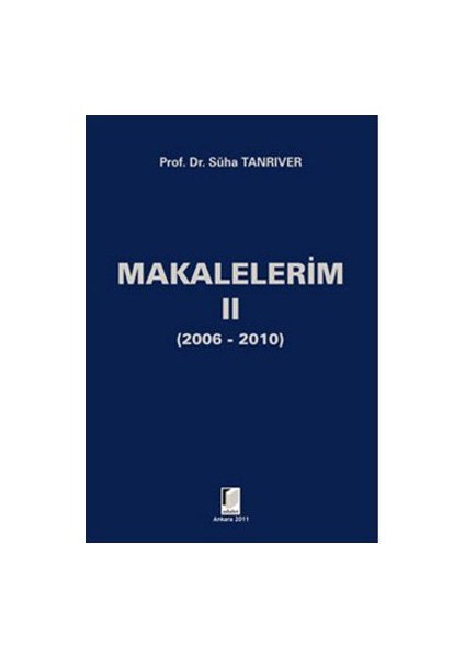 Makalelerim 2-Süha Tanrıver