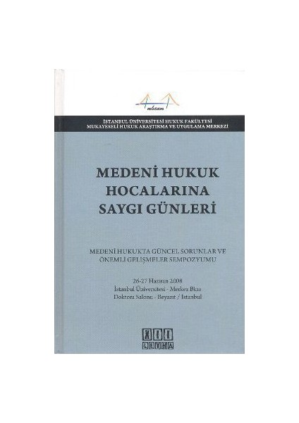 Medeni Hukuk Hocalarına Saygı Günleri