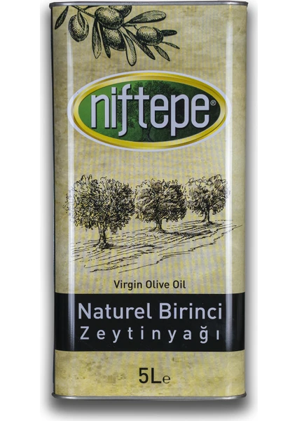 Naturel Birinci Soğuk Sıkım Zeytinyağlarıı 5 lt